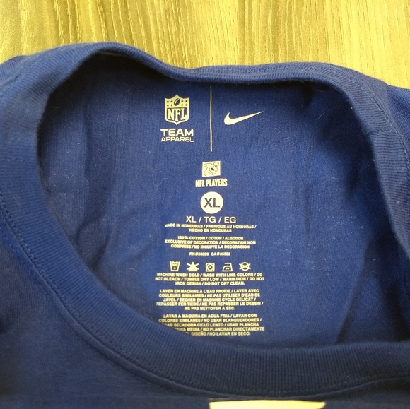 ELI MANNING / NY GIANTS JERSEY TEE - NFL Football - Picture 3 of 5